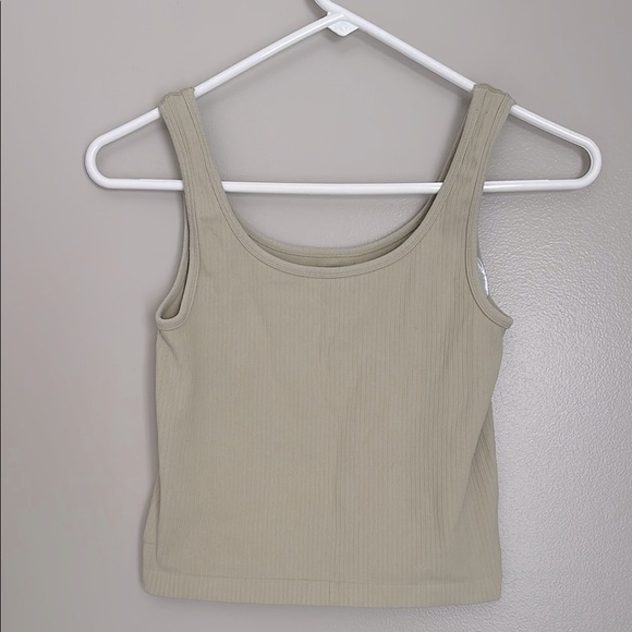 H&M Sport Ribbed Active Tank Top - Picture 1 of 4